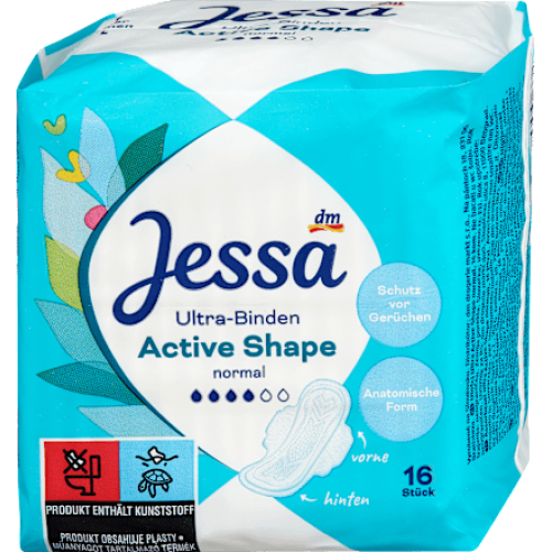 Jessa Прокладки Ultra Active Shape 16 шт