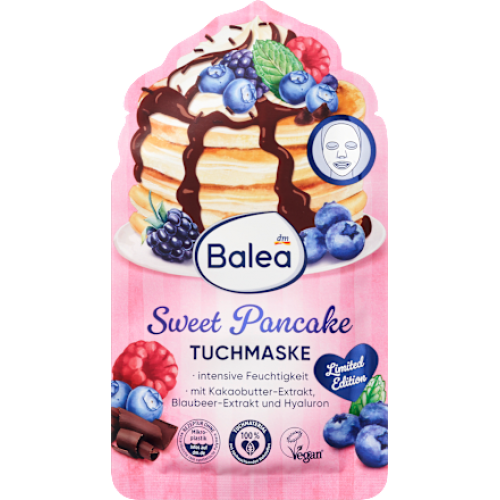 Balea Тканинна маска Sweet Pancake, 1 шт