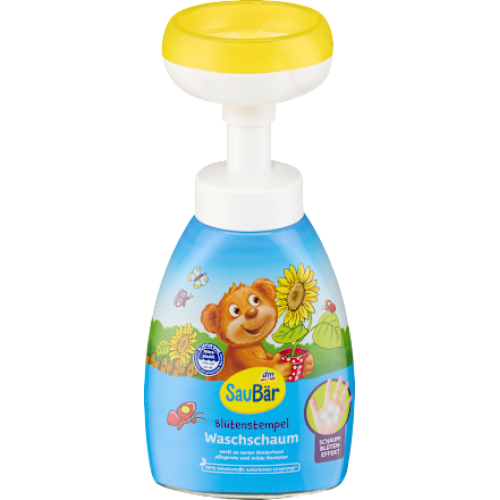 SauBär Дитяча піна для вмивання Flower Stamp, 250 мл