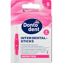 Dontodent Щітки міжзубні рожеві 6 шт