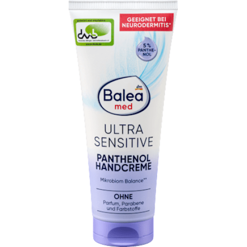 Balea Крем для рук з пантенолом Ultra sensitive, 100 мл