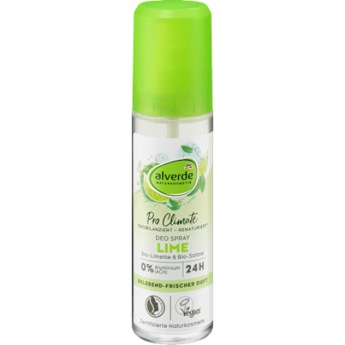 Alverde Дезодорант-спрей Lime, 75 мл