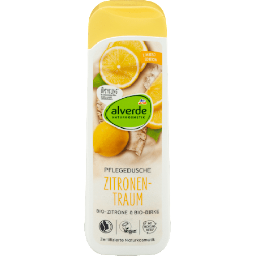 Alverde Гель для душу Zitronentraum, 250 мл
