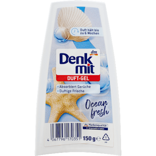 Denkmit Аромагель-освіжувач повітря Ocean Fresh, 150 г
