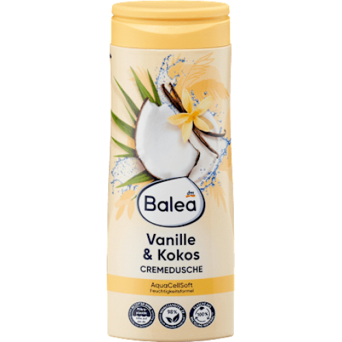  Balea Крем-гель для душу Vanille und Cocos 300мл