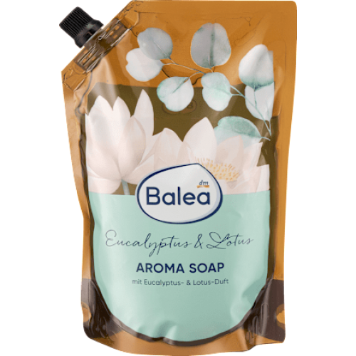 Balea Рідке мило Eucalyptus & Lotus, упаковка для поповнення, 500 мл