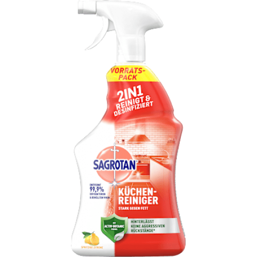 Sagrotan Засіб для чищення кухні 2 в 1 очищення та дезінфекція, 1 л