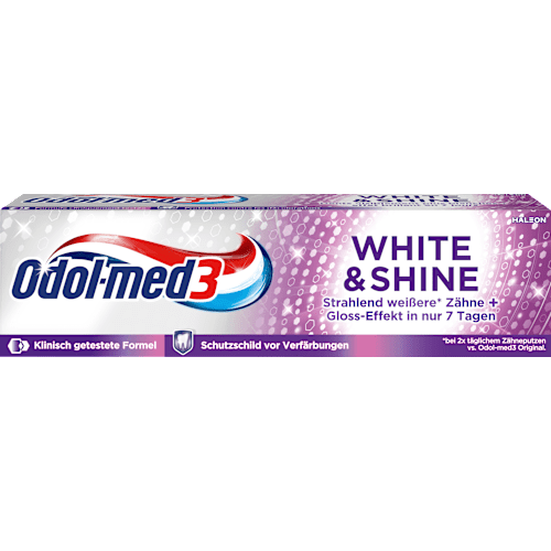 Odol-med 3 Зубна паста White & Shine 75 мл