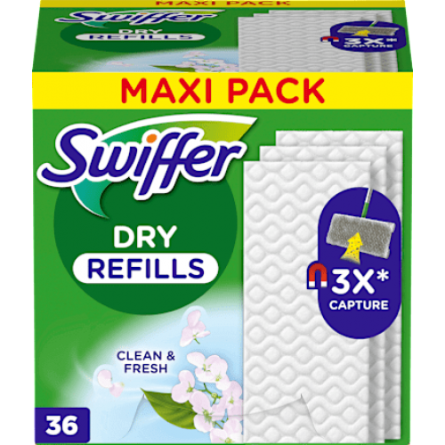 Swiffer Сухі серветки для підлоги 36 шт