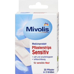 Mivolis Пластир для чутливої шкіри 20 шт