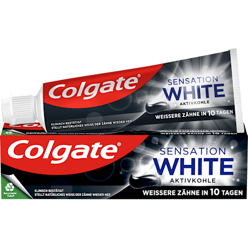 Colgate Зубна паста Sensation White активоване вугілля, 75 мл