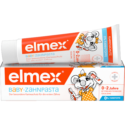 Elmex Зубна паста дитяча (0-2 роки), 50 мл