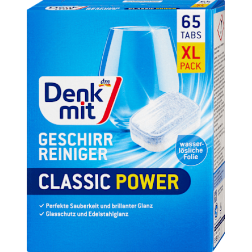 Denkmit Таблетки для посудомийної машини Classic 65 шт
