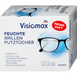  VISIOMAX Серветки для окулярів Brillenputztücher 52шт