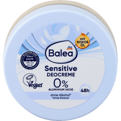 Balea Дезодорант-крем Sensitive, 50 мл
