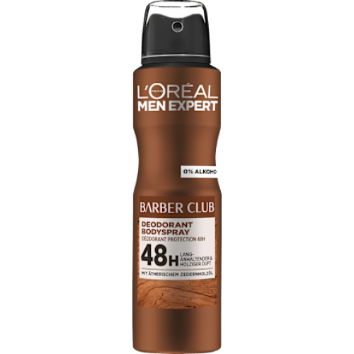 L'ORÉAL Дезодорант спрей Barber Club, 150 мл