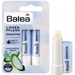 Balea Бальзам для чутливих губ Sensitive 2шт (2*4,8г)