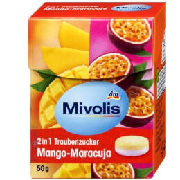 Mivolis Декстроза 2в1, манго-маракуйя 50 г