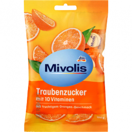 Mivolis Апельсинова декстроза з 10 вітамінами, 100 г