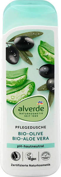 Alverde Гель для душу Olive Aloe Vera, 250 мл