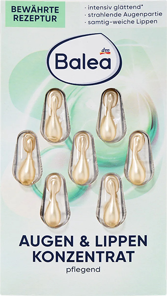 Balea Концентрат для очей і губ, 7 шт