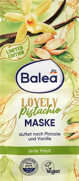 Balea Маска для обличчя Lovely Pistachio, 16 мл