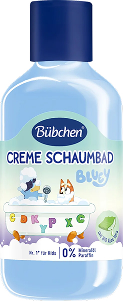 Bubchen Пінна ванна Крем Bluey, 250 мл