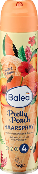 Balea Лак для волосся Pretty Peach, 300 мл