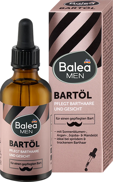 Balea MEN Гель для догляду за бородою 2 в 1, 50 мл