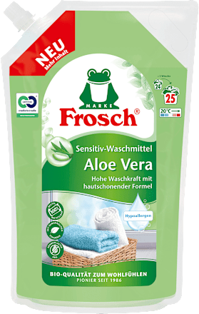 Frosch Гіпоалергений гель для прання Sensitive Aloe Vera, 24 прання