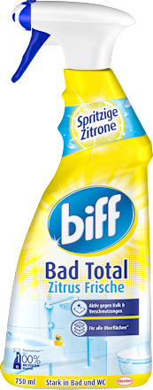 Biff Засіб для чищення ванної кімнати Total Sparkling Lemon 750 мл