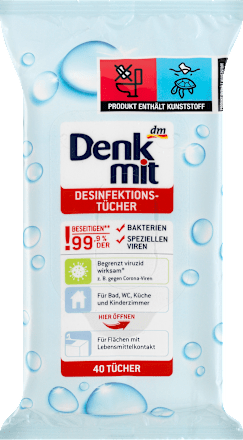 Denkmit Серветки дезінфекційні 40 шт