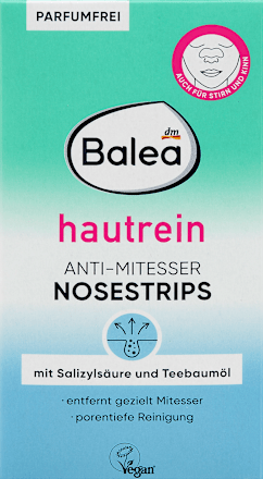 Balea Смужки для носа проти чорних крапок Skin Clean, 3 шт