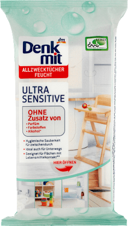 Denkmit Серветки вологі універсальні Ultra Sensitive 50 шт