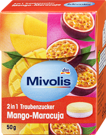 Mivolis Декстроза Манго-Маракуйя 2в1 50 г