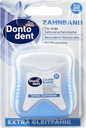 Dontodent Нитка зубна екстра гладка Extra gleitfähig 50м