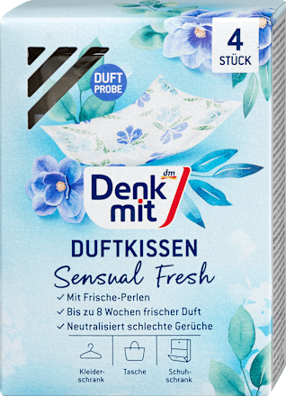 Denkmit Ароматна подушка для шафи Sensual Fresh 4 шт