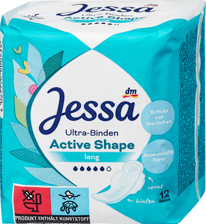 Jessa Ультра прокладки Active Shape Long 12 шт