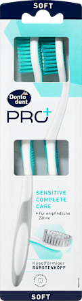 Dontodent Зубна щітка PRO+ Sensitive Complete Care, м'яка, 2 шт