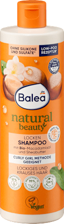Balea Natural Beauty Шампунь для кучерявого волосся 400 мл