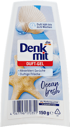 Denkmit Аромагель-освіжувач повітря Ocean Fresh, 150 г