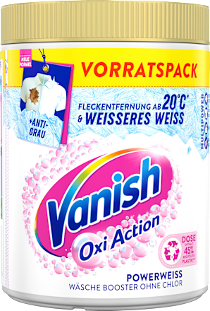 Vanish Порошок для виведення плям Oxi Action для білого 880 г