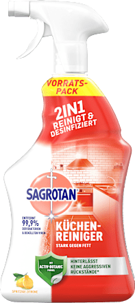 Sagrotan Засіб для чищення кухні 2 в 1 очищення та дезінфекція, 1 л