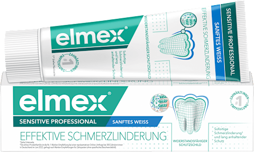 Elmex Зубна паста Sensitive Professional Gentle White, 75 м