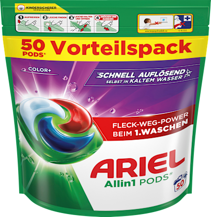 Ariel Капсули для кольорового прання 50 шт