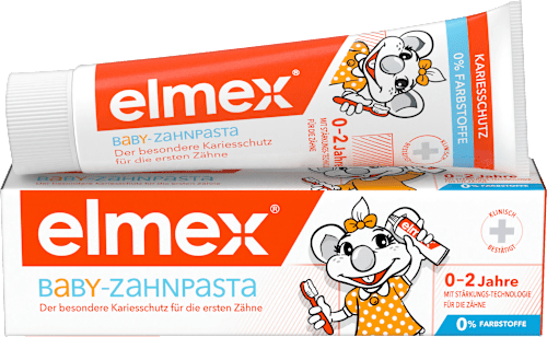 Elmex Зубна паста дитяча (0-2 роки), 50 мл