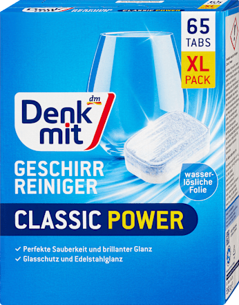 Denkmit Таблетки для посудомийної машини Classic 65 шт